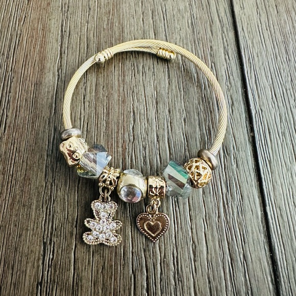 Wire Charm Bracelet - Picture 2 of 3